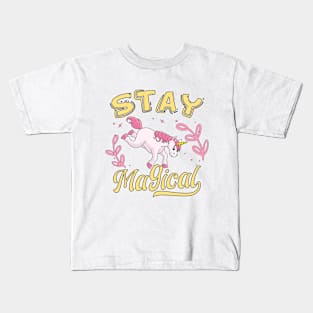 Unicorn Stay Magical, Funny Unicorn Kids T-Shirt